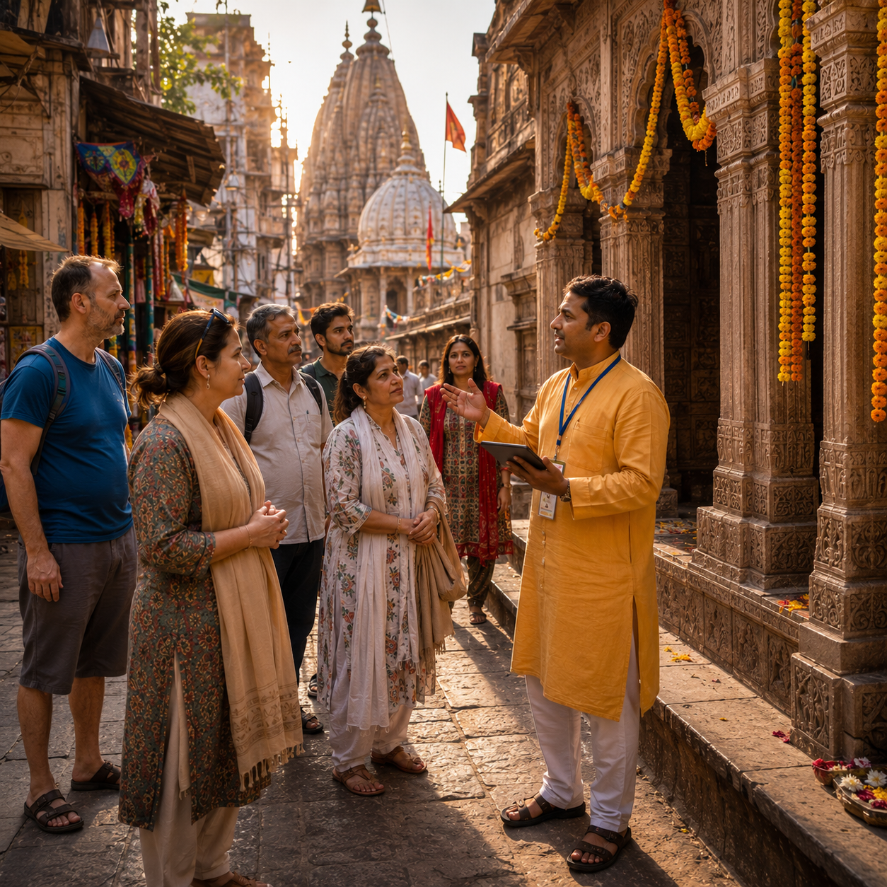 Varanasi Package team at Dashashwamedh Ghat