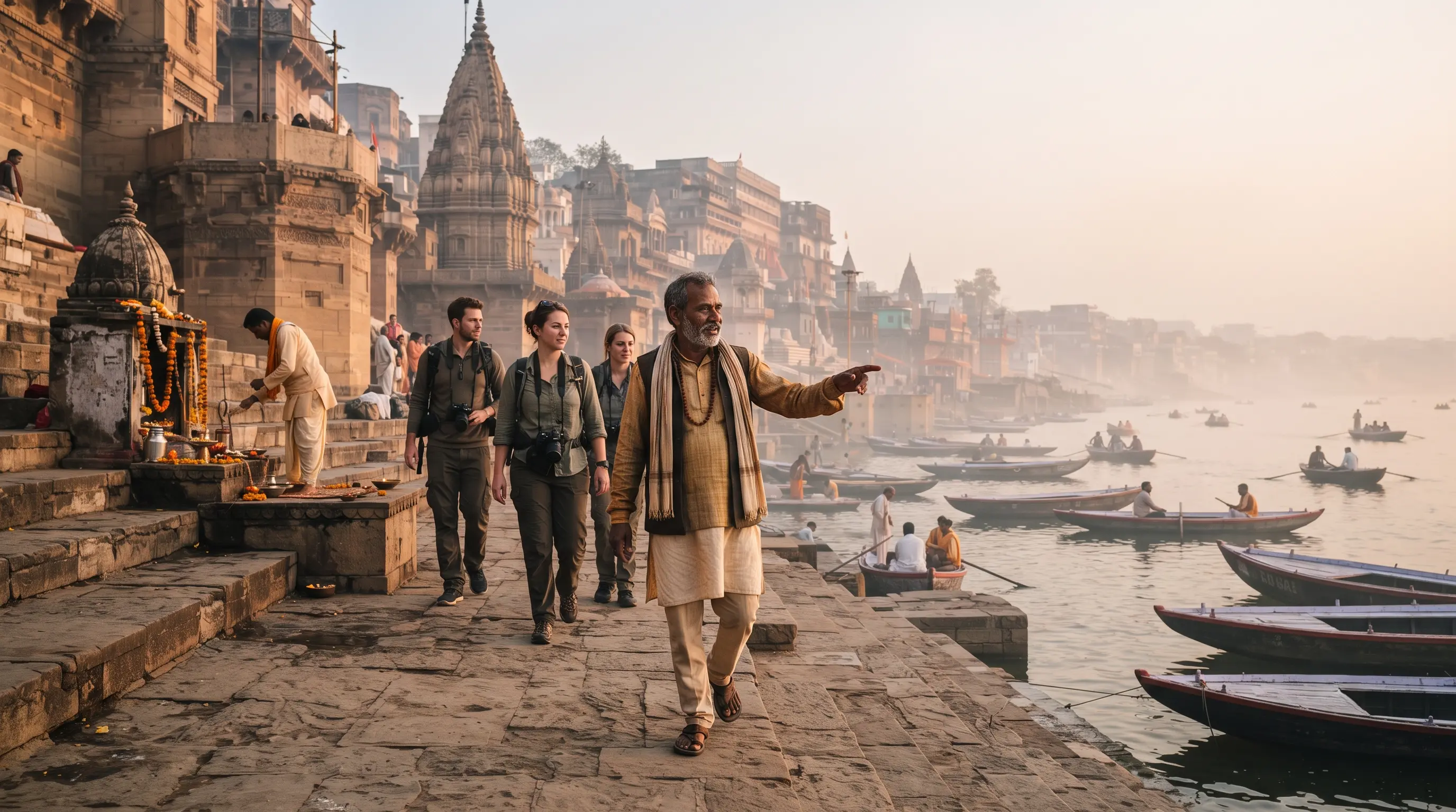 Local Varanasi travel expertise and ghat guidance