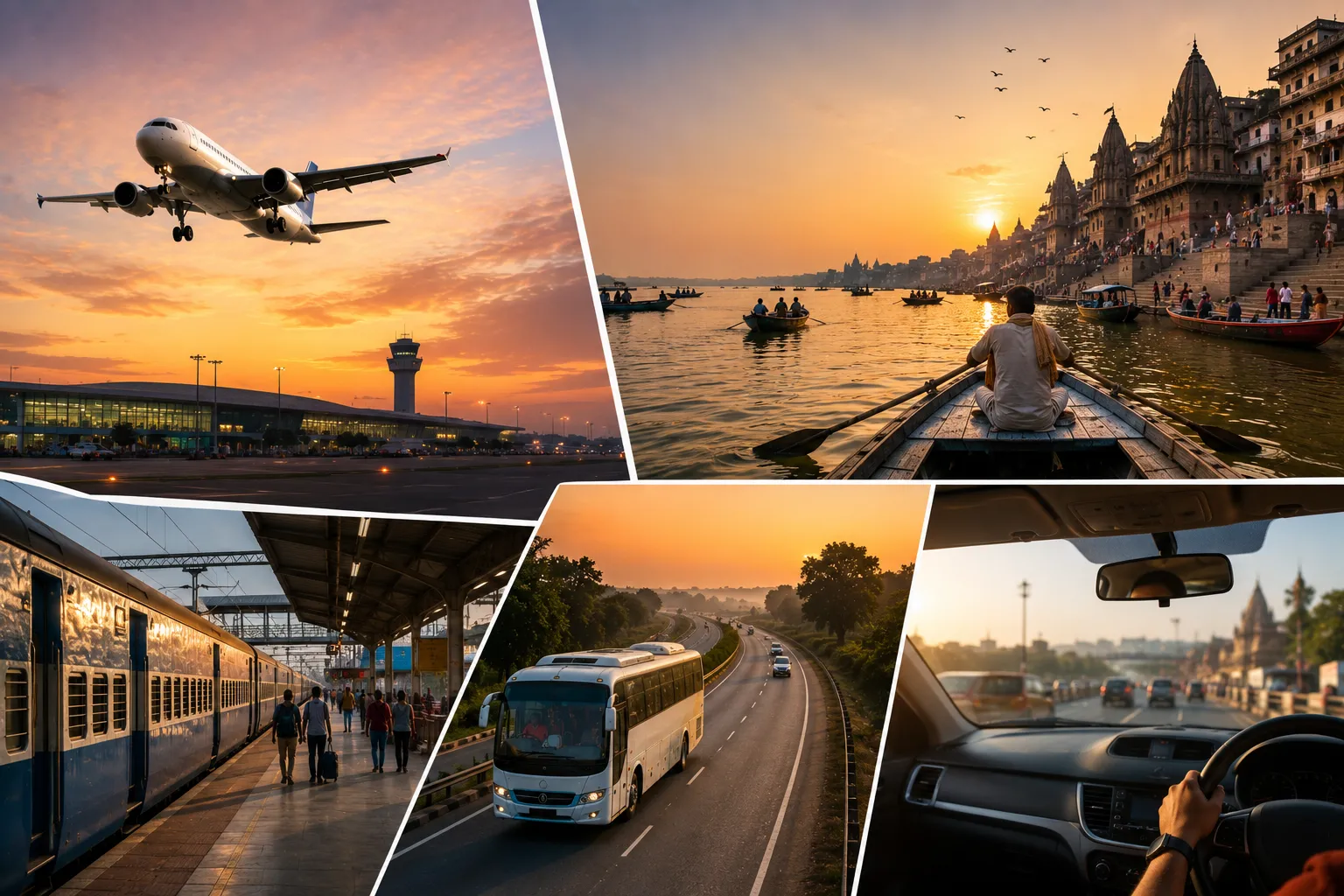 How to Reach Varanasi: Complete Guide by Flight, Train, and Road