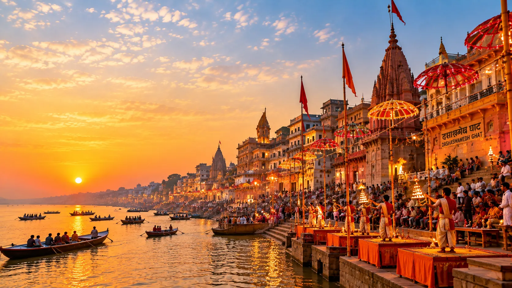 Dashashwamedh Ghat Varanasi: History, Ganga Aarti Timings and Visiting Guide
