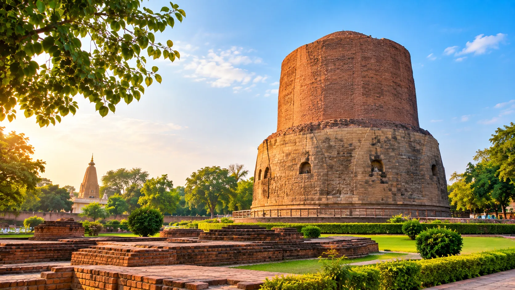 Dhamek Stupa, Sarnath: History, Timings, Entry Fee and How to Visit from Varanasi