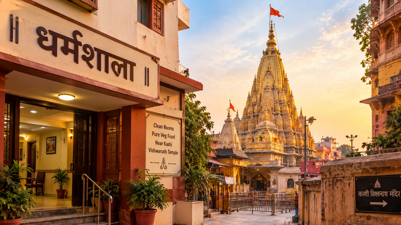 Dharamshala in Varanasi Near Kashi Vishwanath Temple: Where to Stay and How to Book