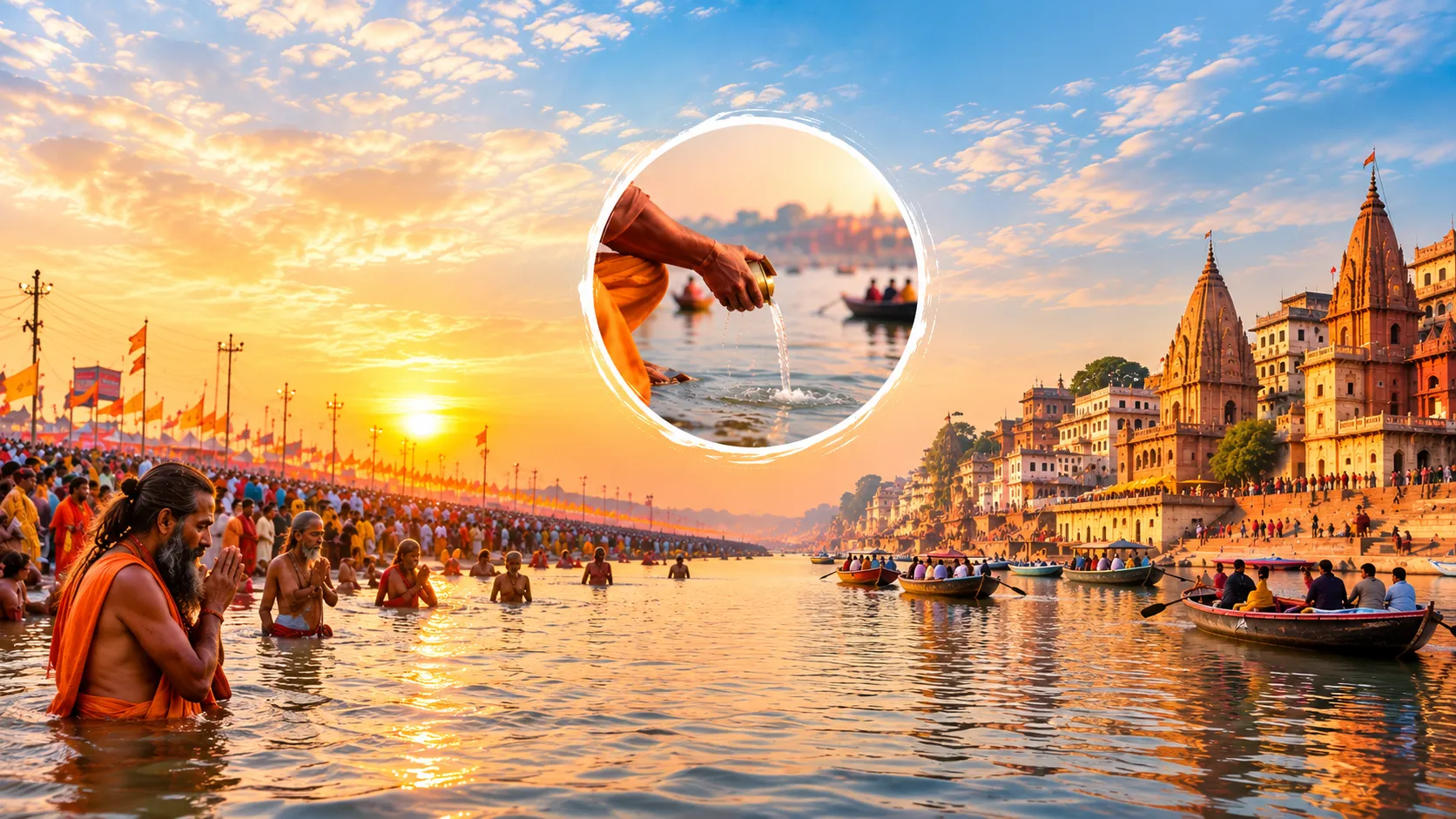 Magh Mela 2027 Prayagraj + Varanasi: Dates, Snan Days and How to Combine Both Cities