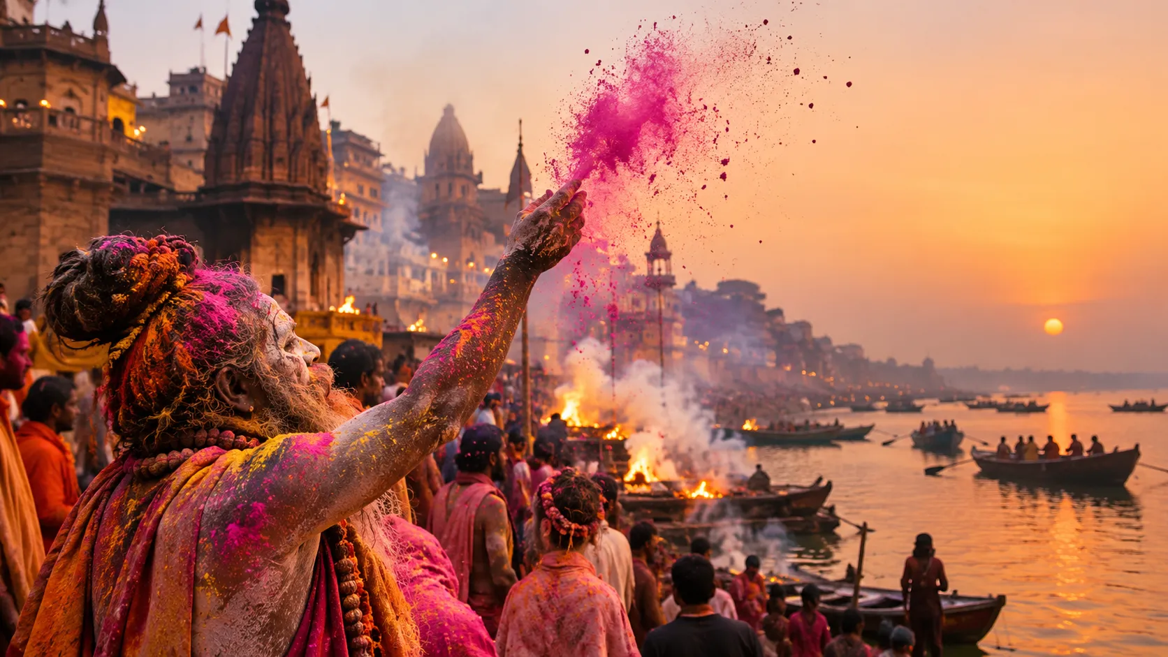 Masan Holi in Varanasi 2027: Date, Manikarnika Ghat Rules and How to Plan Your Visit