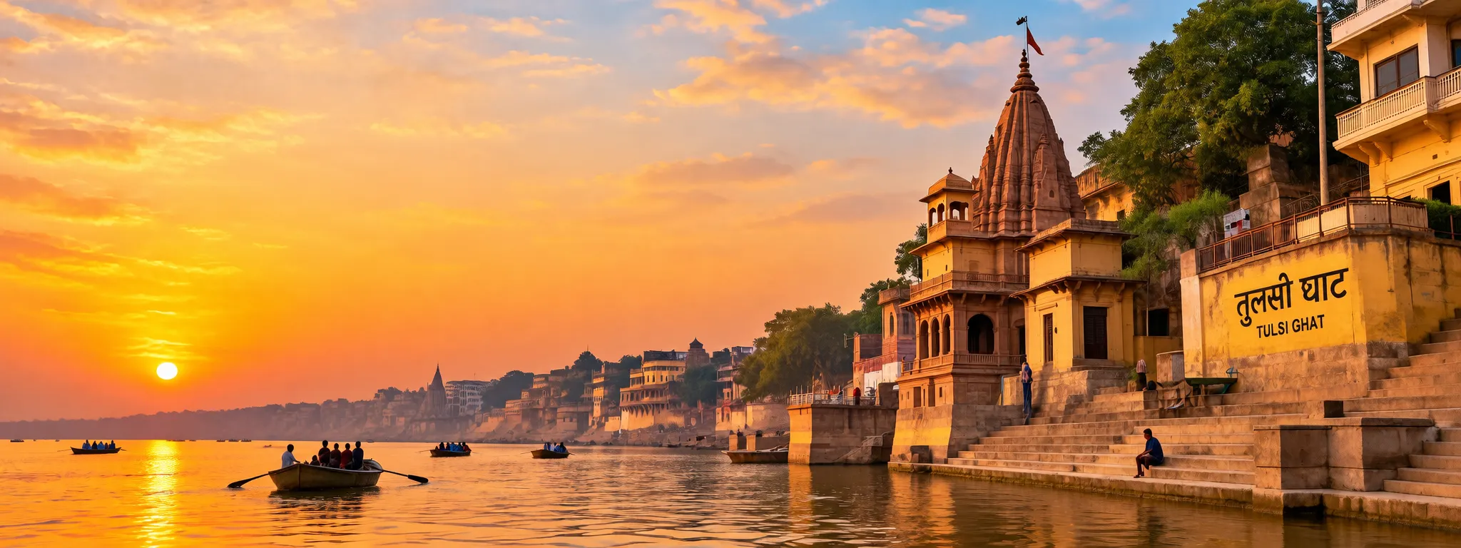 Tulsi Ghat Varanasi: Tulsidas House, Lolark Kund, Nag Nathaiya and Visiting Guide