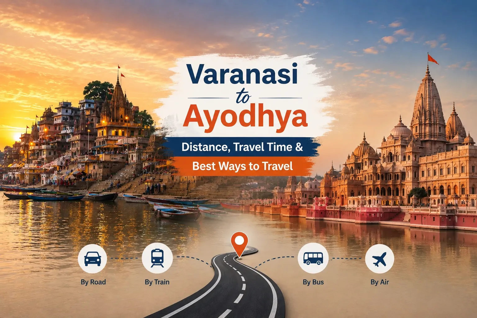 Varanasi to Ayodhya Distance, Travel Time & Best Ways to Travel