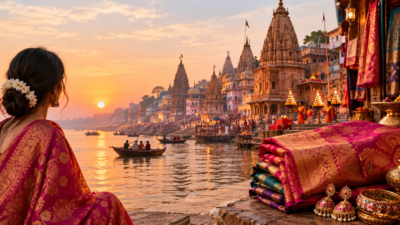 What Is Special in Varanasi: Ghats, Temples and Silk That Girls Love