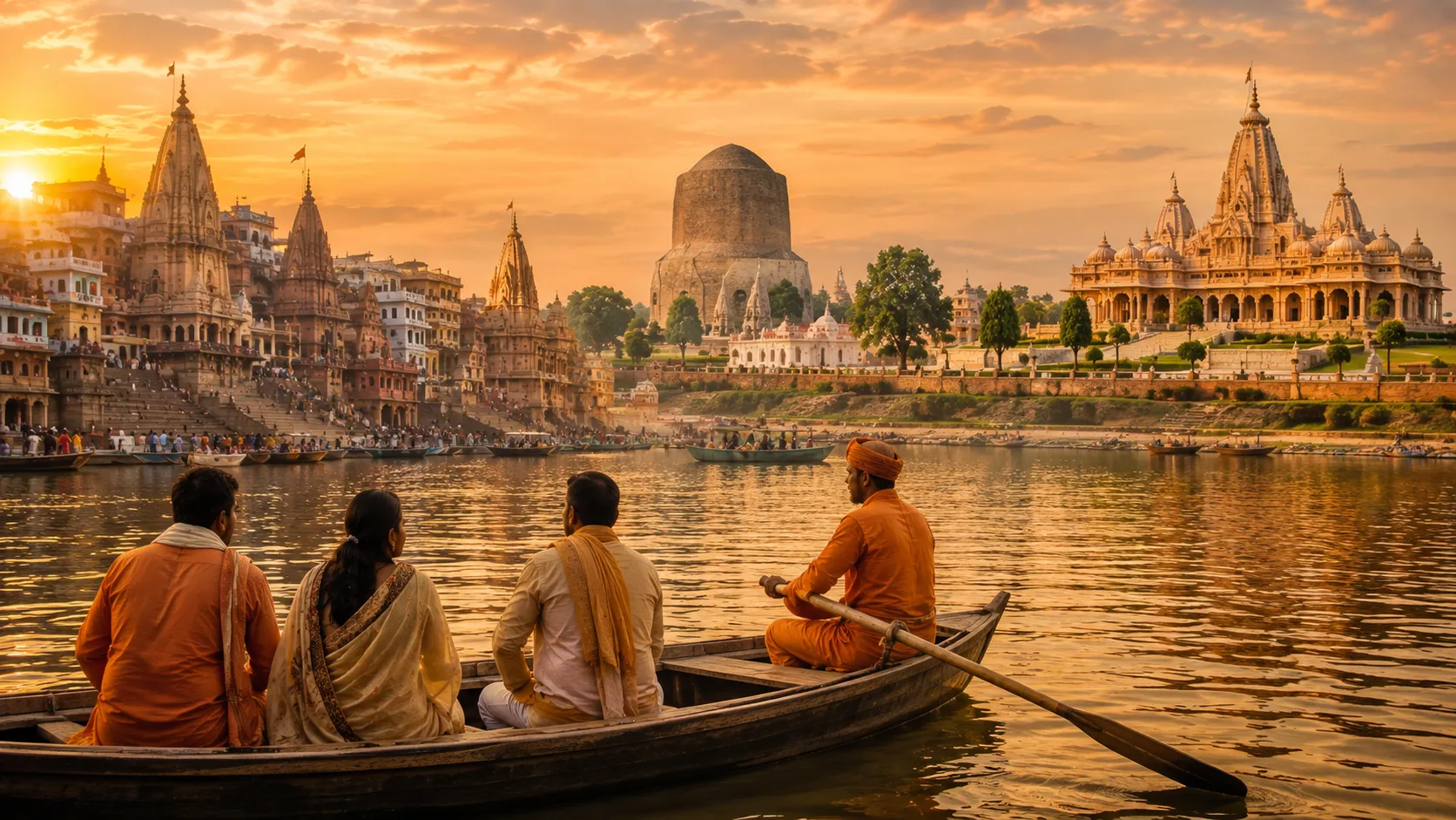 Saryu River ghats in Ayodhya
