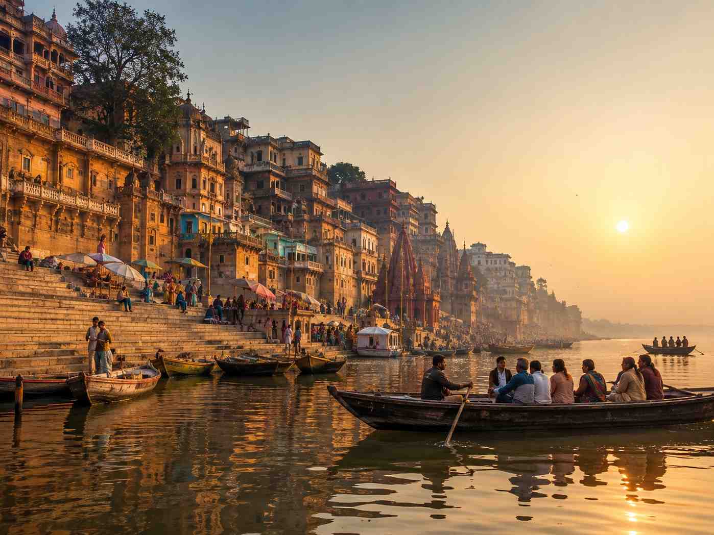 Kashi Vishwanath Temple corridor Varanasi