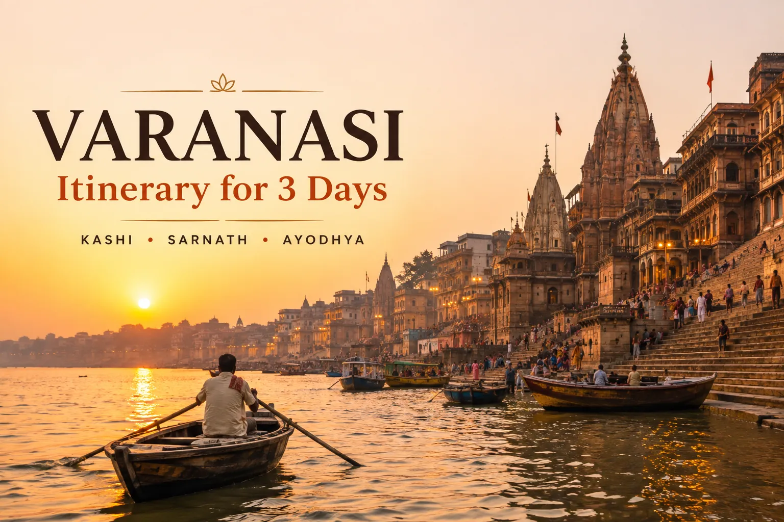 Varanasi Itinerary for 3 Days: Kashi, Sarnath and the Ayodhya Add-on (2026)